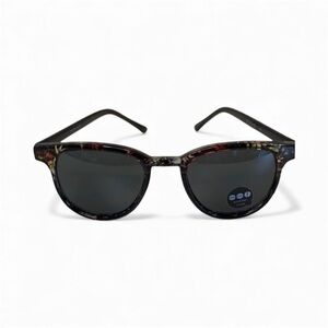 Komono Francis Fern Sunglasses NEW black green floral